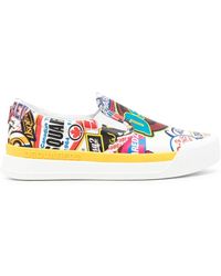 DSquared² - New Jersey Logomania Sneakers - Lyst