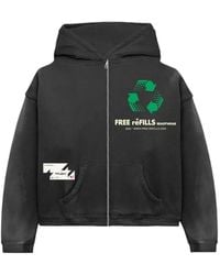 Free Refills - Logo Zip-Up Hoodie - Lyst