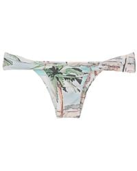 Lenny Niemeyer - Graphic-Print Bikini Bottoms - Lyst