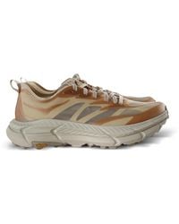 Hoka One One - Mafate Speed 4 Lite Panelled Low-Top Sneakers - Lyst