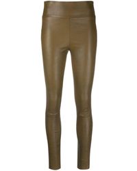 SPRWMN - High-waisted Leather leggings - Lyst