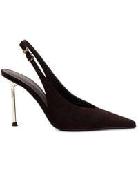 Sergio Levantesi - Petra Suede Slingback Pumps - Lyst