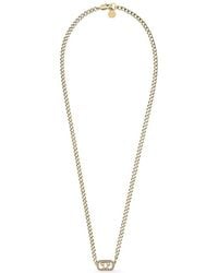 Philipp Plein - Plein Lettering Crystal-Embellished Necklace - Lyst