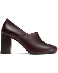 Lemaire - Anatomic Pumps mit Blockabsatz 80mm - Lyst