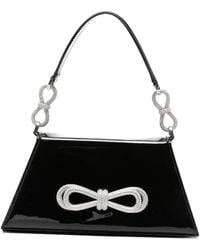 Mach & Mach - Medium Samantha Bow Detail Tote Bag - Lyst