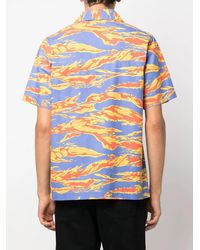 Maharishi - Graphic-Print Camp-Collar Shirt - Lyst