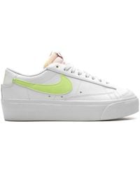 Nike - Blazer Low Platform "Lemon Twist" Sneakers - Lyst