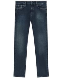 BOSS - Logo-Patch Jeans - Lyst