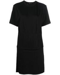 FEDERICA TOSI - Fitted-waist Cotton Mini Dress - Lyst