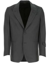 Fendi - Blazer Met Enkele Rij Knopen - Lyst