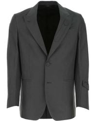 Fendi - Peak-Lapel Single-Breasted Blazer - Lyst