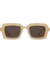 Mykita - Una Rectangle-Frame Sunglasses - Lyst