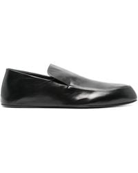 Jil Sander - Slip-On Leather Loafers - Lyst
