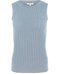 Veronica Beard - Canotta Smanicata A Coste - Lyst