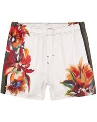 Osklen - Paradise Square Floral-Print Shorts - Lyst