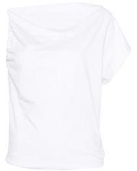 Alpha Studio - Top Con Lazo En El Hombro - Lyst