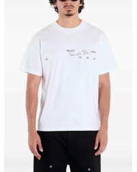 HELIOT EMIL - Fulgens Signature-Print T-Shirt - Lyst