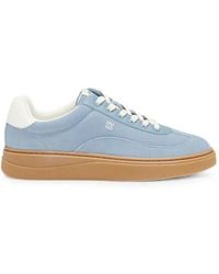 HUGO - Logo-Print Lace-Up Sneakers - Lyst