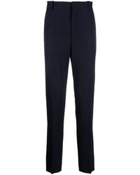 McQueen - Tailored Straight-Leg Trousers - Lyst