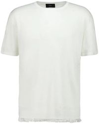 Alanui - Fringed-Hem T-Shirt - Lyst