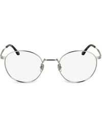 Lacoste - Round-Frame Glasses - Lyst