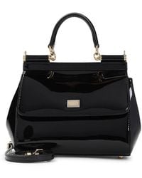 Dolce & Gabbana - Leather Small Sicily Handbag - Lyst