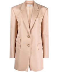 Sportmax - Notched-Lapels Single-Breasted Blazer - Lyst