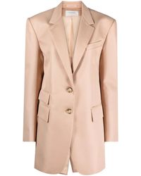 Sportmax - Notched-Lapels Single-Breasted Blazer - Lyst
