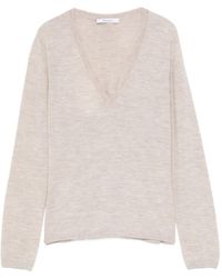 Max Mara - V-Neck Sweater - Lyst
