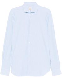 Xacus - Striped Long-Sleeve Shirt - Lyst