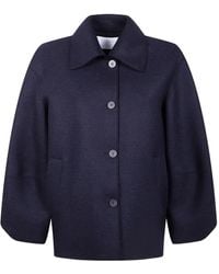 Harris Wharf London - Button-Fastening Patch-Pocket Jacket - Lyst