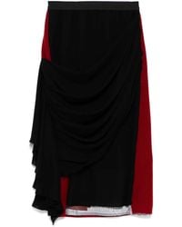 Undercover - Falda con diseño patchwork - Lyst