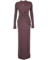 Chats by C.Dam - Azora Draping Maxi Dress - Lyst