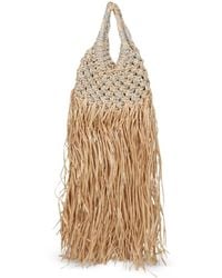 HIBOURAMA - Vannifique Fringed Tote Bag - Lyst