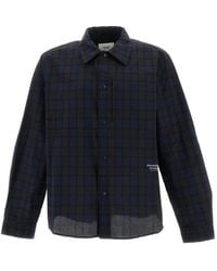 Pas Normal Studios - Camisa Off-Race A Cuadros Con Logo - Lyst