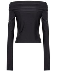 ANDAMANE - Off-Shoulder Ruched Top - Lyst