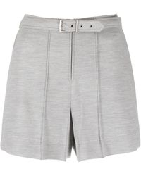 Maison Margiela - High-rise Tailored Shorts - Lyst