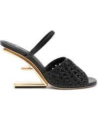 Fendi - Heeled Mules - Lyst