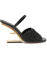 Fendi - Heeled Mules - Lyst