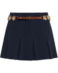 Cinq À Sept - Sunflare Belt Aanya Mini Skirt - Lyst