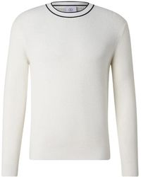 Bogner - Levin Stripe-Trim Sweater - Lyst