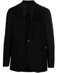 Lardini - Single-Breasted Wool-Cashmere Blazer - Lyst