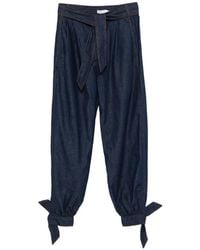 Zimmermann - Aster Tie-Fastening Jeans - Lyst