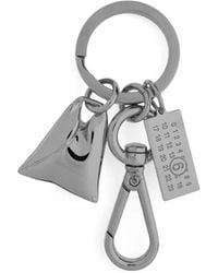 MM6 by Maison Margiela - Porte-Clés À Logo Gravé - Lyst