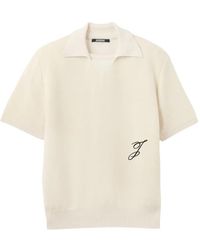 Jacquemus - "Le Polo Maille J" Polo Shirt - Lyst