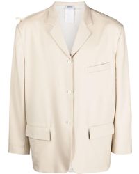 Magliano - Patchwork-Panel Single-Breasted Blazer - Lyst