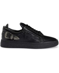Giuseppe Zanotti - Gz94 Deluxe Double-Zip Low-Top Sneakers - Lyst