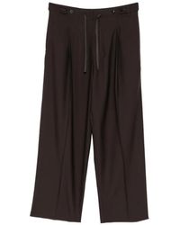 CROQUIS - Pantalon À Taille Ajustable En Laine - Lyst