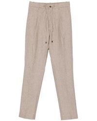 Berwich - Spiaggia Drawstring Trousers - Lyst