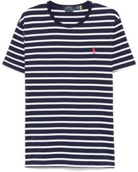 Polo Ralph Lauren - Gestreiftes T-Shirt - Lyst